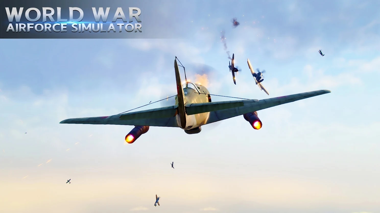 二战空军模拟器游戏下载-二战空军模拟器休闲飞行射击手游下载v1.1