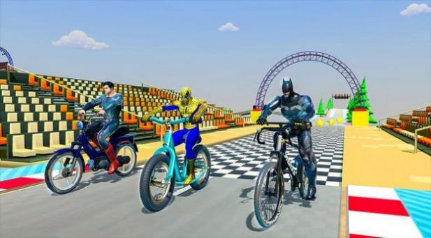 极限跑酷单车英雄游戏最新版图片1