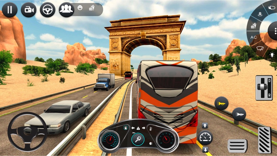 Bus Driving Simulator 2023游戏中文安卓版图片1