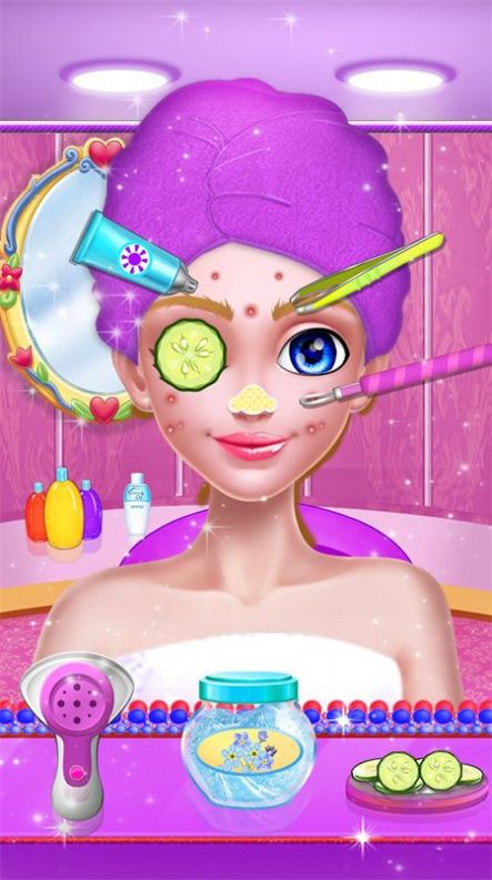小公主的时髦美妆安卓版游戏下载-小公主的时髦美妆全道具免费解锁手游下载v1.0
