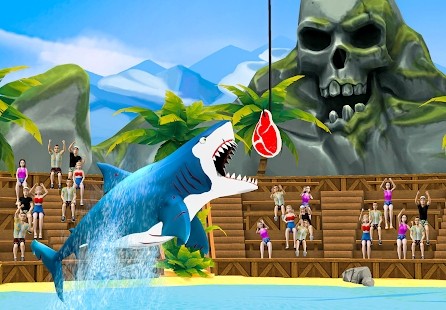 我的鲨鱼秀游戏下载-我的鲨鱼秀破坏闯关解压手游下载v1.15