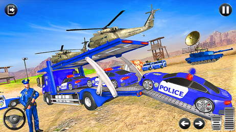 警察卡车运警车安卓版游戏下载-警察卡车运警车全车型免费解锁手游下载v1.4