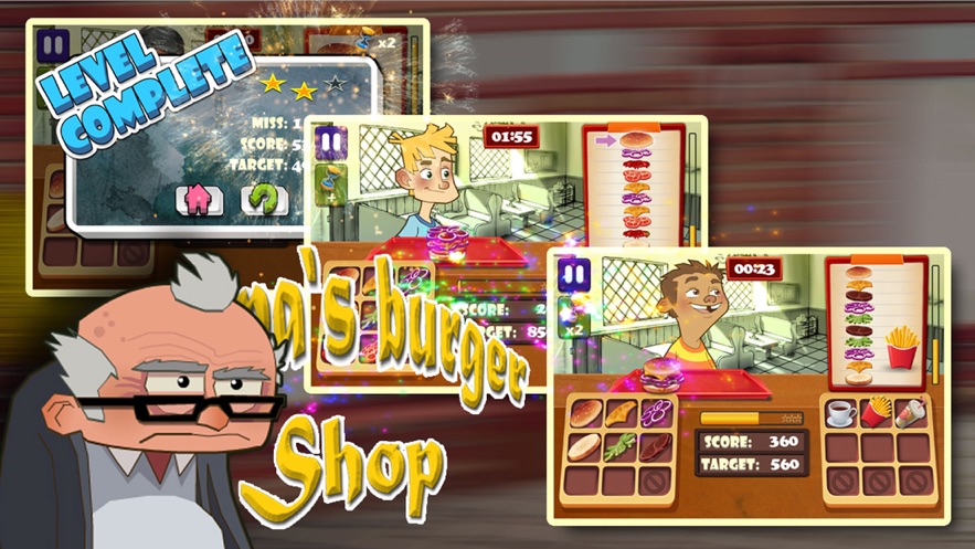 老爹汉堡店游戏下载-老爹汉堡店安卓免费版下载v1.2.5