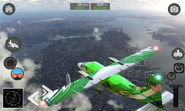 爆裂飞机安卓版游戏下载-爆裂飞机模拟驾驶飞行手游下载v1.0