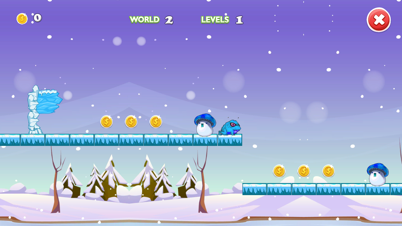 雪人疯狂跑酷游戏下载-雪人疯狂跑酷安卓版休闲类游戏免费下载v1.0