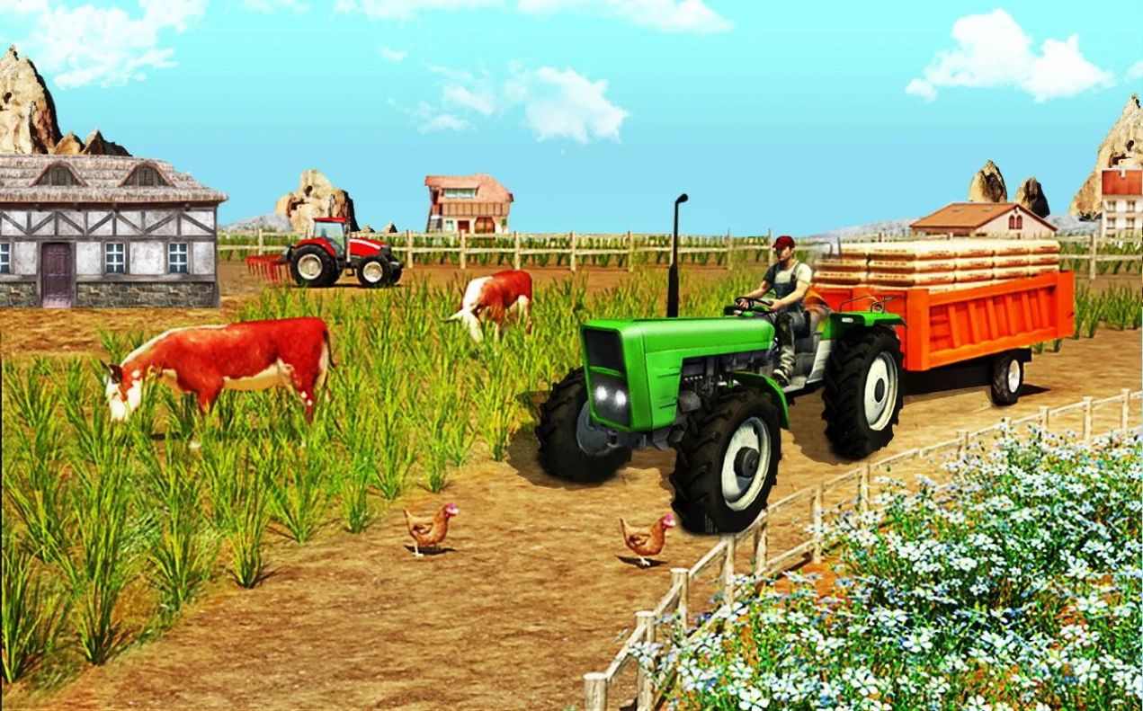 模拟农场拖拉机驾驶游戏下载-模拟农场拖拉机驾驶最新版下载v2.7