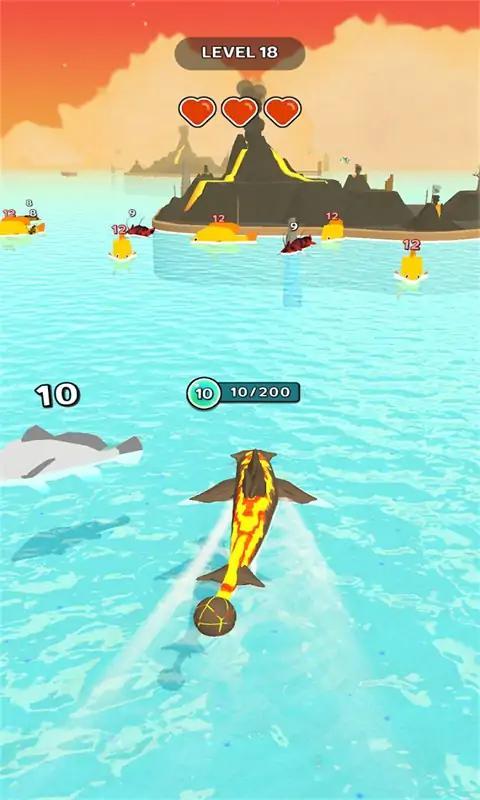 鲨鱼进化记手游安卓版下载-鲨鱼进化记丰富游戏玩法超大鲨鱼成长手游下载v1.4