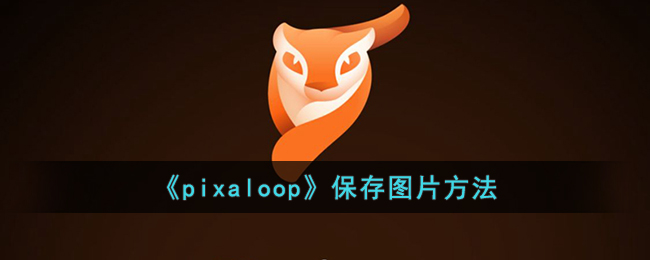 《pixaloop》保存图片方法