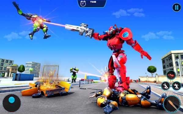 鹰机器人飞行模拟2023游戏下载-鹰机器人飞行模拟2023（无限能量）安卓手机版下载v1.0