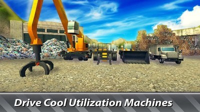 垃圾场机器模拟器下载-垃圾场机器模拟器（模拟开车）安卓版下载v1.04