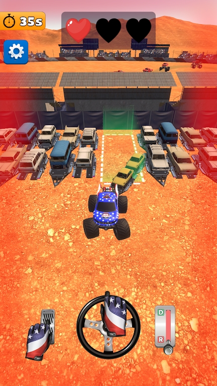 怪物卡车行动手游安卓版下载-怪物卡车行动趣味赛车竞速越野游戏下载v1.0.1
