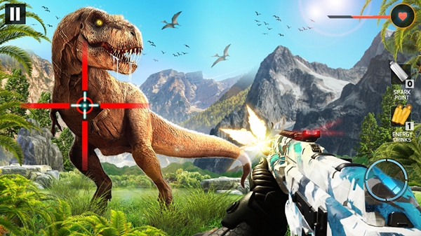 真正的恐龙狩猎手游安卓版下载-真正的恐龙狩猎趣味第一人称射击战斗游戏下载v1