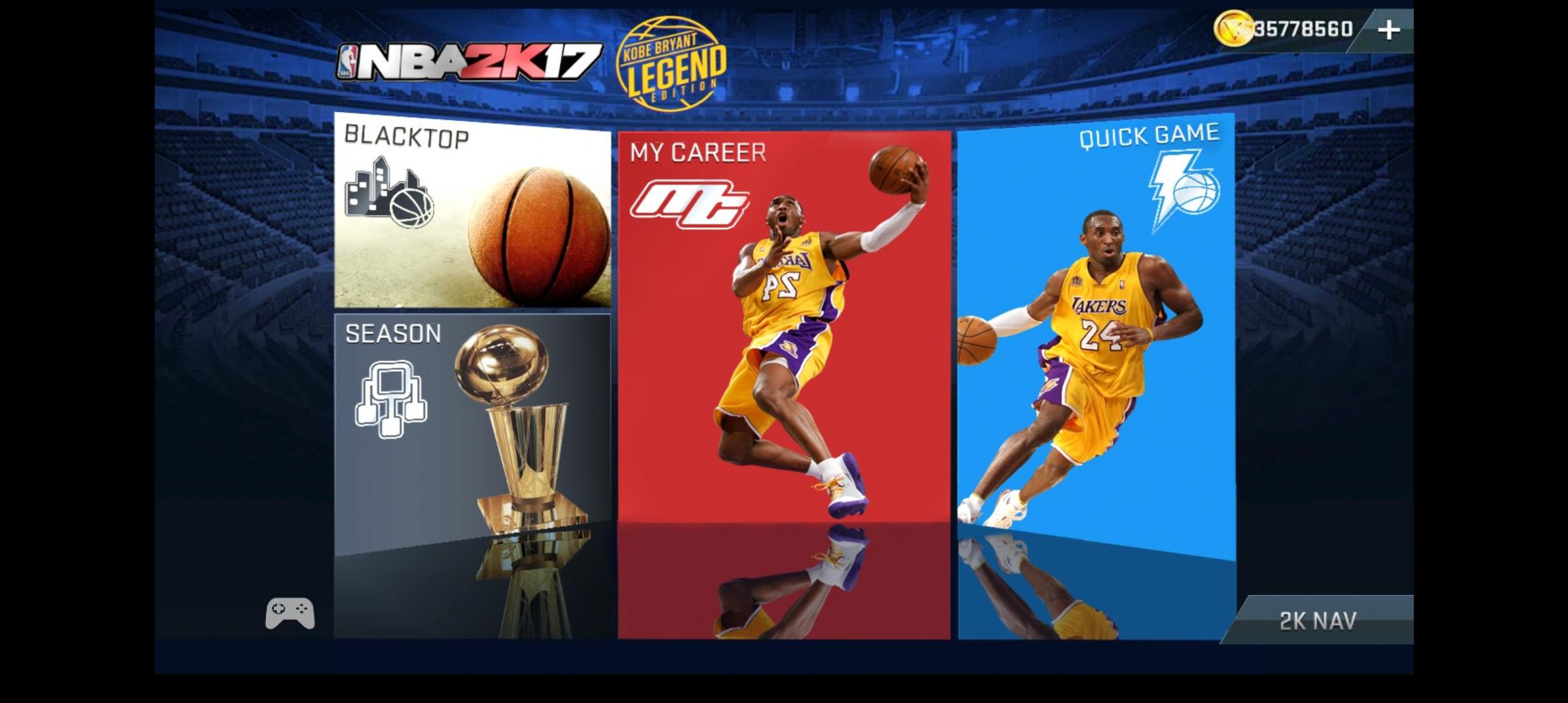 NBA2K传奇科比游戏中文手机版图片1