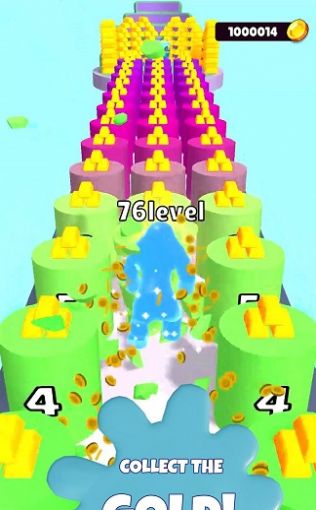 水滴人进化跑游戏下载,水滴人进化跑游戏中文版（Level Up Blobs） v1.0