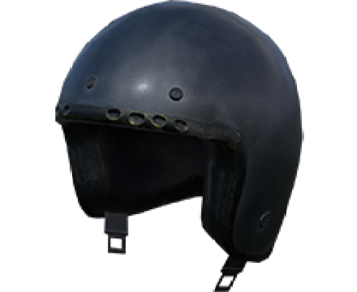 《和平精英》一级头摩托车头盔灰黑色图鉴