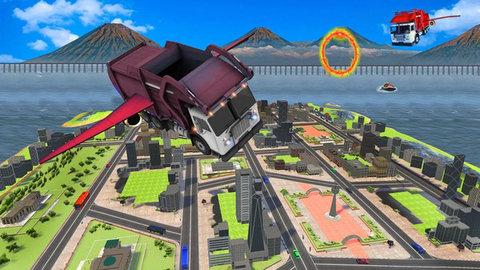 飞行垃圾车模拟驾驶手游下载-飞行垃圾车模拟驾驶安卓版下载v1.4