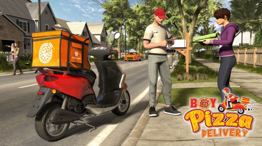 比萨食品送货自行车的家伙安卓版下载,比萨食品送货自行车的家伙游戏安卓版 v1.0