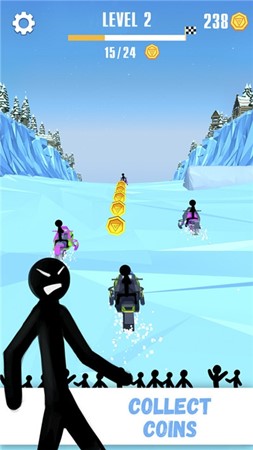 火柴人雪橇赛手游下载-火柴人雪橇赛安卓版下载v1.0