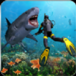 狩猎食人鲨和谐版下载-狩猎食人鲨无限金币和谐版安卓下载v1.3