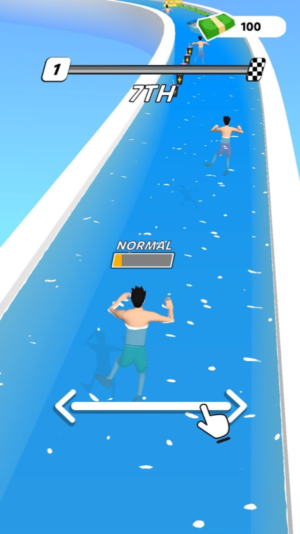 疯狂游泳安卓版游戏下载-疯狂游泳模拟体育竞技手游下载v1.0.1