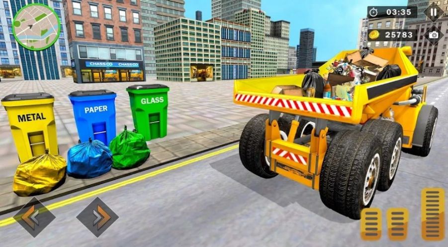 城市垃圾收集车模拟驾驶手机版下载,城市垃圾收集车模拟驾驶游戏中文手机版 v1.0