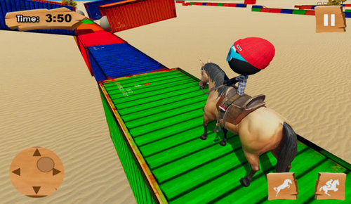 火柴人骑马安卓版下载-火柴人骑马手机安卓版3D骑马下载v1.0