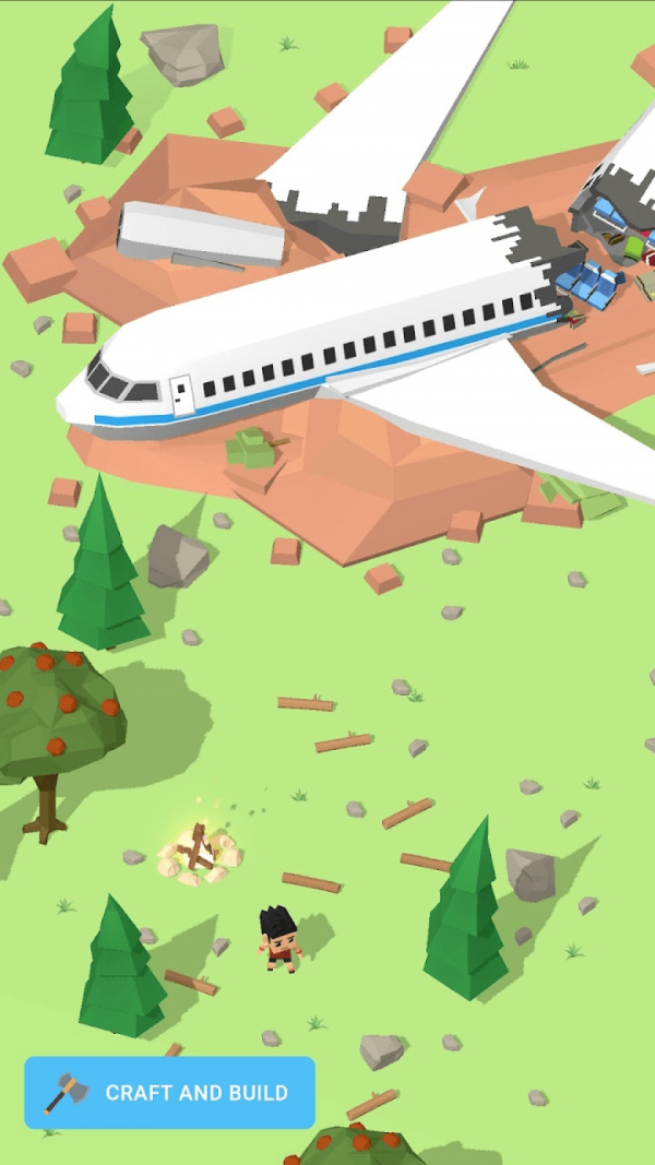 孤岛求生飞机坠落安卓版游戏下载-孤岛求生飞机坠落冒险像素生存手游下载v0.1.1