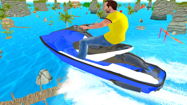 水上摩托特技安卓版游戏下载-水上摩托特技模拟驾驶竞速手游下载v1.3