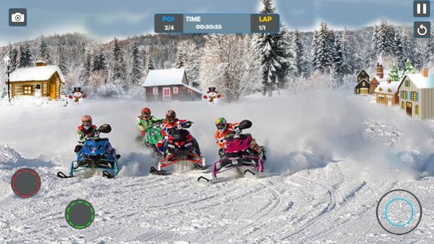 雪橇竞速雪地越野手游下载-雪橇竞速雪地越野安卓版免费下载v1.3