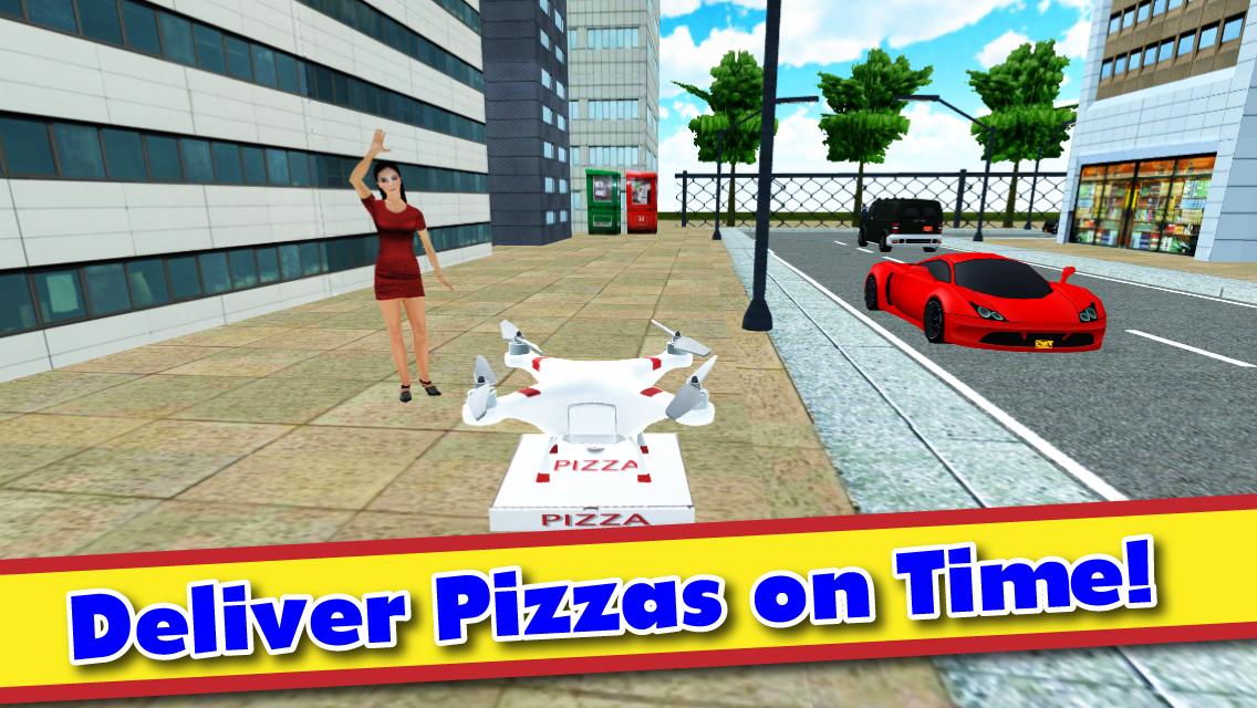 无人机送比萨饼安卓版游戏下载-无人机送比萨饼无人机操控送餐手游下载v2.4