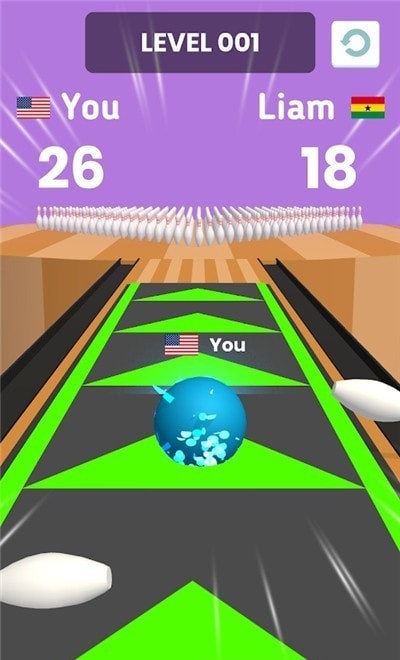 保龄球跑酷安卓版游戏下载-保龄球跑酷(BowlingRun)免费手游下载v1.0