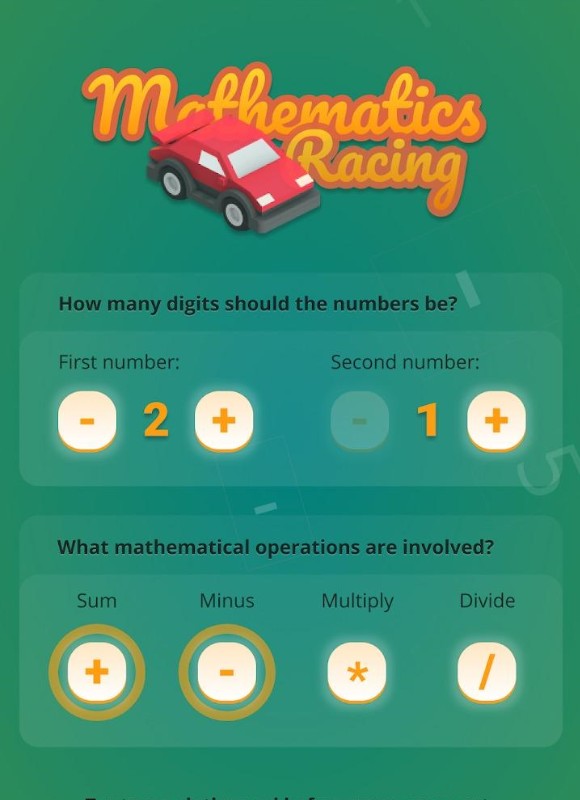 儿童数学竞赛安卓版游戏下载-儿童数学竞赛(MathRace)免费手游下载v1.2.0