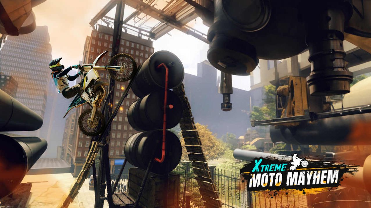 极限摩托混乱手机版下载,极限摩托混乱游戏中文手机版（Xtreme Moto Mayhem） v0.1.5