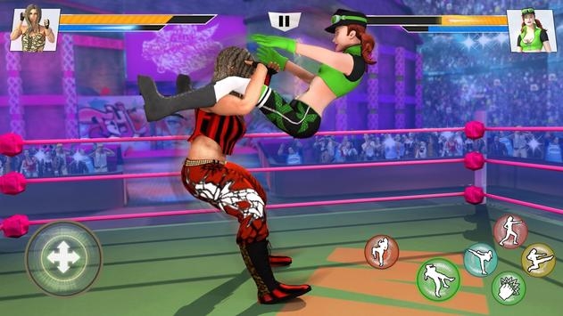 坏女孩摔跤比赛安卓版游戏下载-坏女孩摔跤比赛全人物免费和谐版手游下载v1.5.0