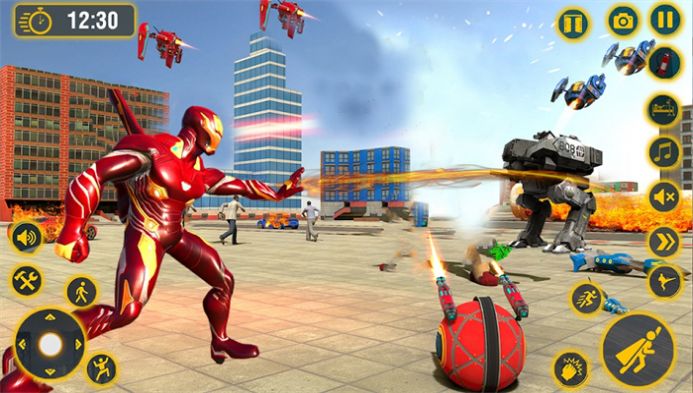 城市钢铁英雄战士游戏官方版图片1
