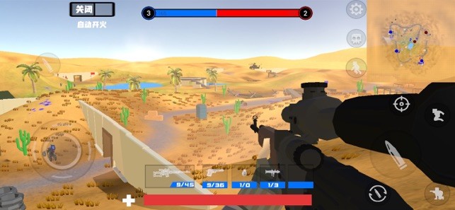 战争模拟器超级真实的枪战射击玩法