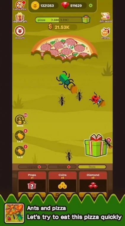 蚂蚁和比萨饼游戏下载-蚂蚁和比萨饼最新版下载v1.0