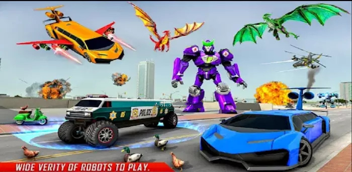 豪华轿车机器人游戏下载-豪华轿车机器人安卓版免费游戏下载v1.5