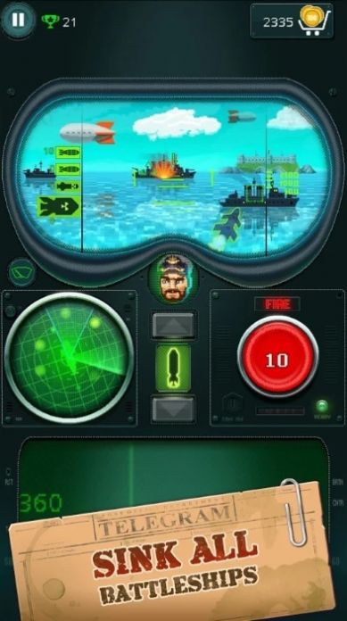 沉没潜艇鱼雷攻击游戏最新版图片1